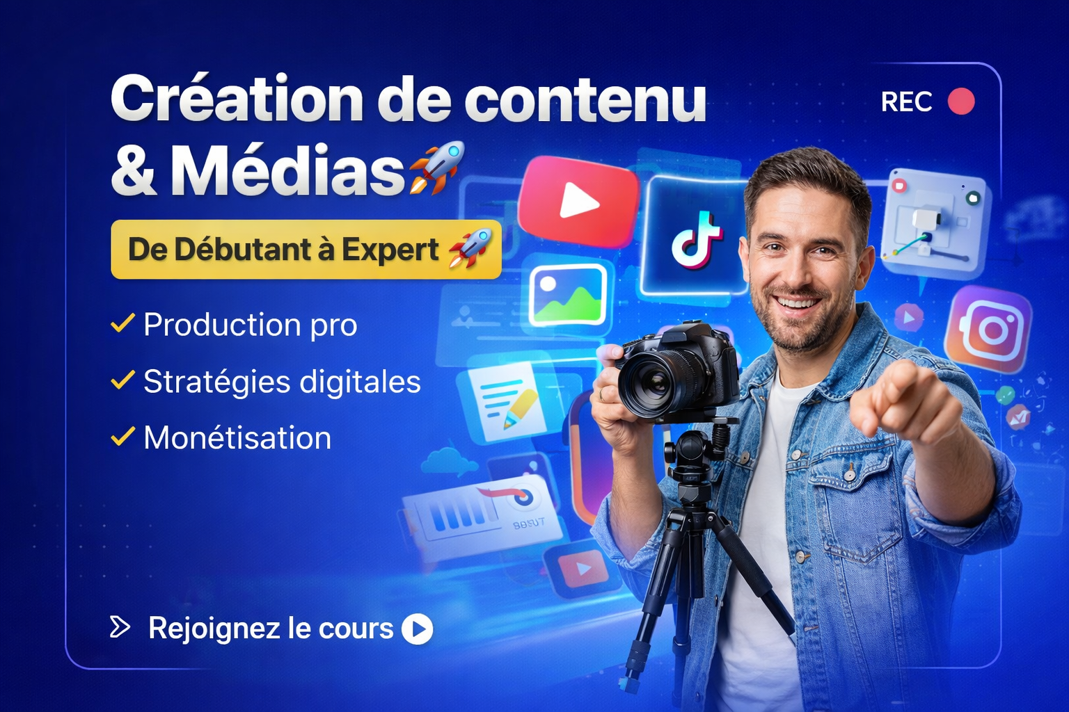 Création de contenu & Médias
